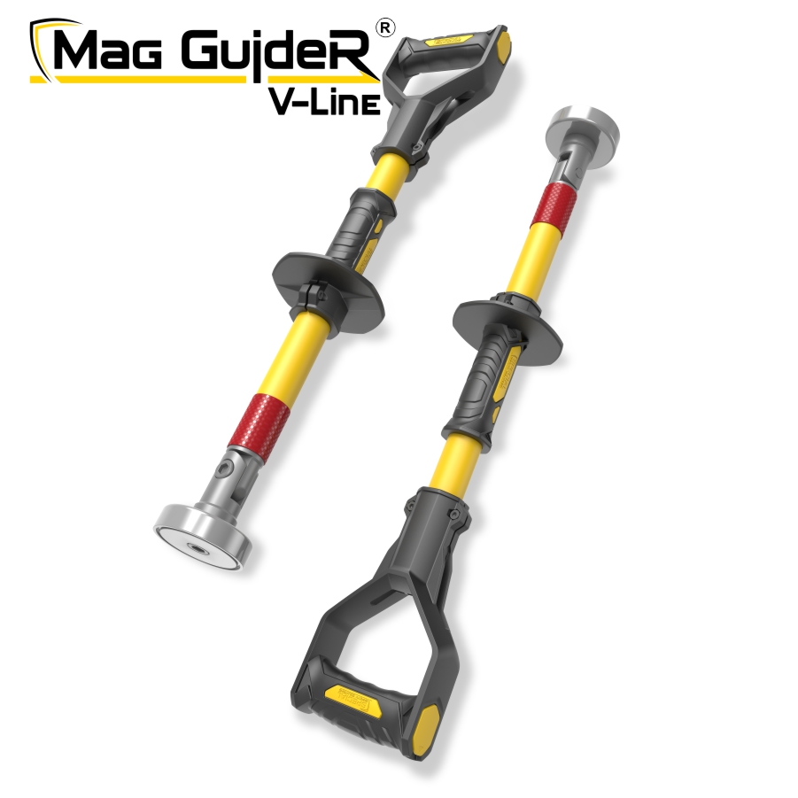 Инструмент безопасности для грузоподъемных работ магнитный Mag GuideR ™ V-Line STMGV 150
